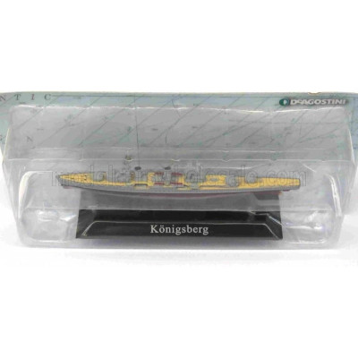 EDICOLA WARSHIP KONISBERG LIGHT CRUISER GERMANY 1926 - MILITARY 1/1250