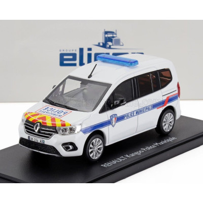 ELIGOR RENAULT KANGOO POLICE MUNICIPALE 2023 - WHITE BLUE 1/43
