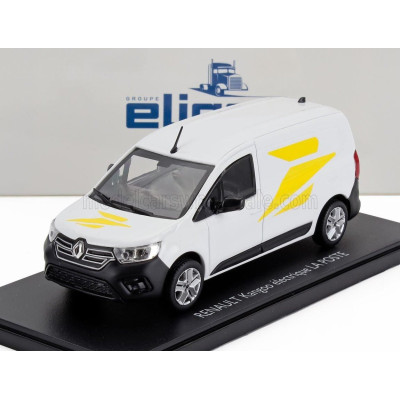 ELIGOR RENAULT KANGOO ELECTRIC LA POSTE 2020 - WHITE YELLOW 1/43
