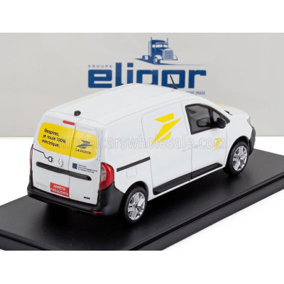 ELIGOR RENAULT KANGOO ELECTRIC LA POSTE 2020 - WHITE YELLOW 1/43