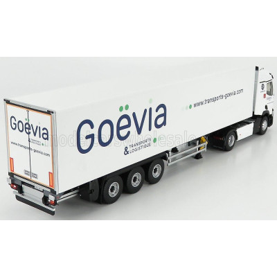 ELIGOR RENAULT T460 TRUCK CASSONATO GOEVIA TRANSPORTS 2016 - WHITE 1/43