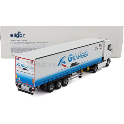 ELIGOR DAF XG TRUCK TELONATO GRANGER TRANSPORTS 2021 - WHITE 1/43