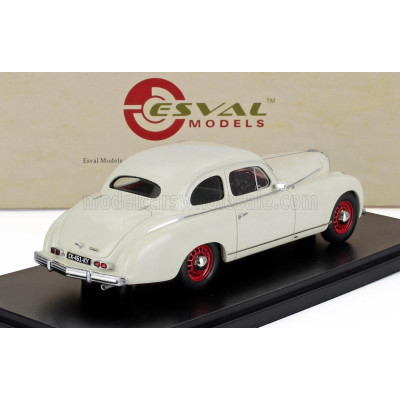 ESVAL MODEL DELAHAYE 135M COUPE BY GUILLORE 1949 - WHITE 1/43