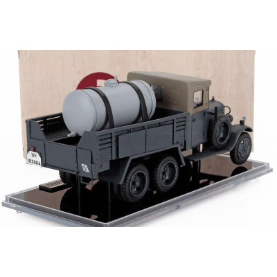 ESVAL MODEL MERCEDES BENZ G3A SD.KFZ. 70 WEHRMACHT MILITARY TANKER TRUCK 3-ASSI - GERMAN ARMY WWII - 1935 - MILITARY GREY 1/43