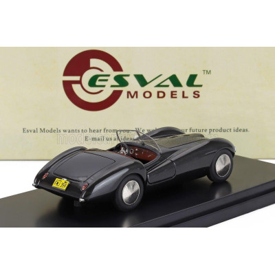 ESVAL MODEL VICTRESS S-1 CABRIOLET OPEN 1954 - BLACK 1/43