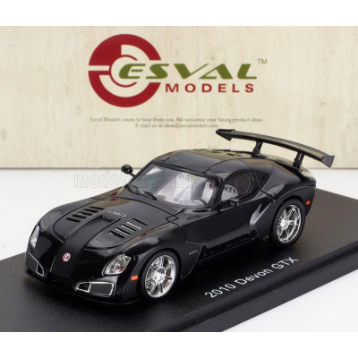 ESVAL MODEL DEVON GTX - WITH SPOILER 2010 - BLACK 1/43