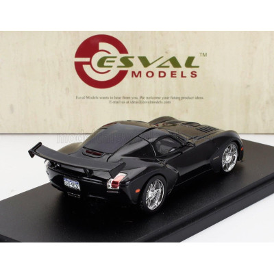 ESVAL MODEL DEVON GTX - WITH SPOILER 2010 - BLACK 1/43