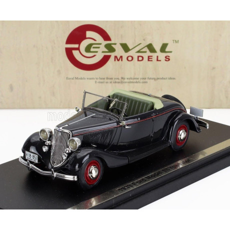 ESVAL MODEL FORD USA MODEL 18 ROADSTER 1933 - BLACK 1/43