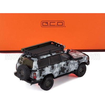 GCD MODELS TOYOTA LAND CRUISER 80 1991 - CAMOUFLAGE 1/64