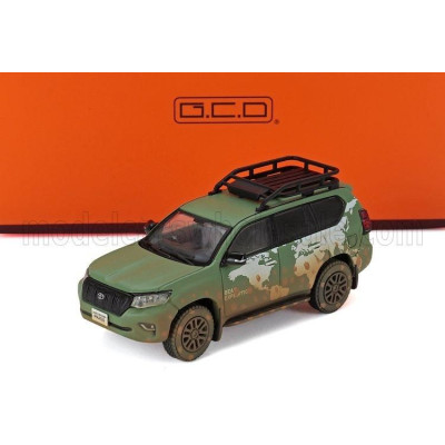 GCD MODELS TOYOTA LAND CRUISER PRADO 150 2021 - CAMOUFLAGE 1/64