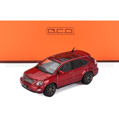 GCD MODELS TOYOTA HARRIER 2003 - RED 1/64