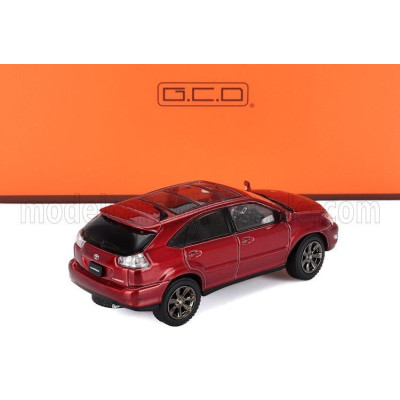 GCD MODELS TOYOTA HARRIER 2003 - RED 1/64