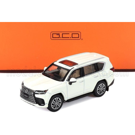 GCD MODELS LEXUS LX600 2021 - WHITE 1/64