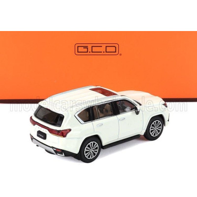 GCD MODELS LEXUS LX600 2021 - WHITE 1/64