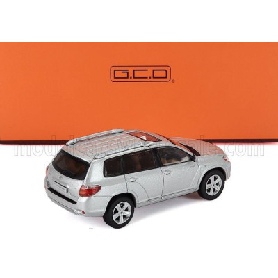 GCD MODELS TOYOTA HIGHLANDER (XU40) 2008 - SILVER 1/64