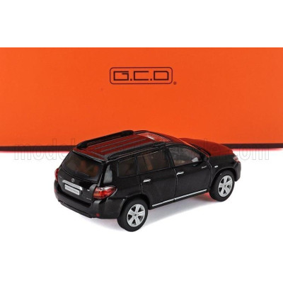 GCD MODELS TOYOTA HIGHLANDER (XU40) 2008 - BLACK 1/64