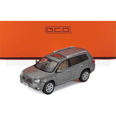 GCD MODELS TOYOTA HIGHLANDER (XU40) 2008 - GREY 1/64