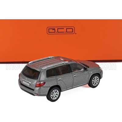 GCD MODELS TOYOTA HIGHLANDER (XU40) 2008 - GREY 1/64