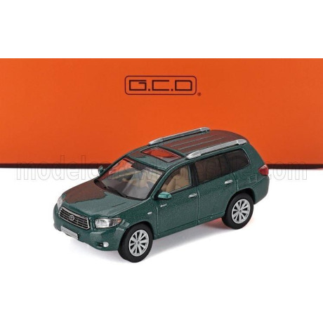 GCD MODELS TOYOTA HIGHLANDER (XU40) 2008 - GREEN 1/64