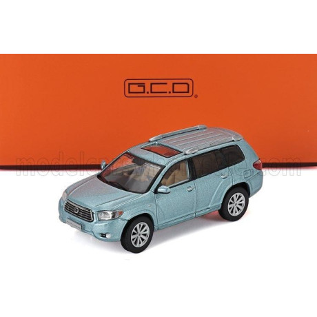 GCD MODELS TOYOTA HIGHLANDER (XU40) 2008 - VERY LIGHT BLUE 1/64