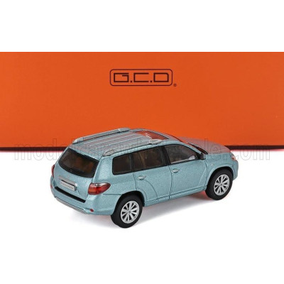 GCD MODELS TOYOTA HIGHLANDER (XU40) 2008 - VERY LIGHT BLUE 1/64