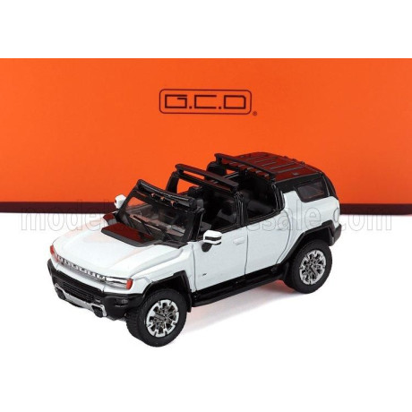 GCD MODELS GMC HUMMER EV 2022 - WHITE 1/64