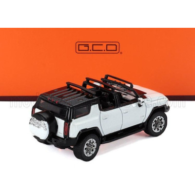 GCD MODELS GMC HUMMER EV 2022 - WHITE 1/64