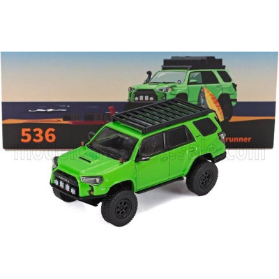 GCD MODELS TOYOTA 4RUNNER WIDEBODY 2018 - GREEN 1/64