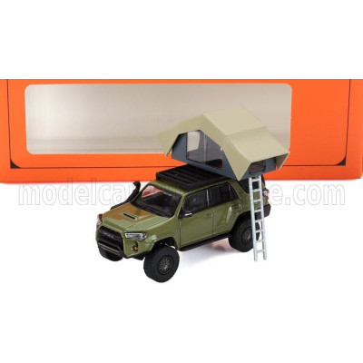 GCD MODELS TOYOTA 4RUNNER TRD PRO OVERLAND 2018 - GREEN 1/64