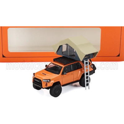 GCD MODELS TOYOTA 4RUNNER TRD PRO OVERLAND 2018 - ORANGE 1/64