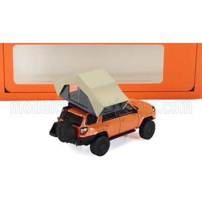 GCD MODELS TOYOTA 4RUNNER TRD PRO OVERLAND 2018 - ORANGE 1/64
