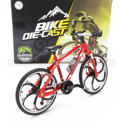 GOLDEN WHEEL MODELS BICICLETTA MOUNTAIN BIKE - RED 1/10