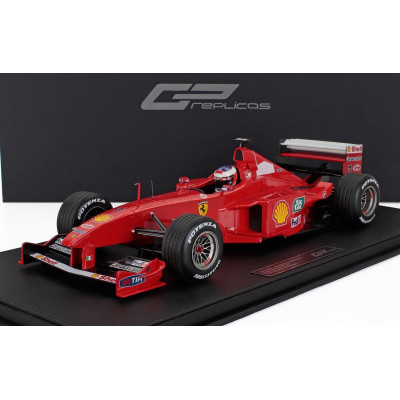 GP REPLICAS FERRARI F1  F399 SCUDERIA FERRARI N 3 WINNER MONACO GP MONTECARLO (with pilot figure) 1999 MICHAEL SCHUMACHER - RED