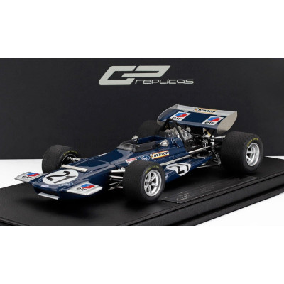 GP REPLICAS MARCH F1  701 N 21 POLE POSITION MONACO GP 1970 JACKIE STEWART - BLUE 1/18