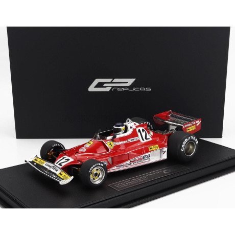 GP REPLICAS FERRARI F1  312T2B TEAM SCUDERIA FERRARI SPA SEFAC N 12 WINNER BRAZILIAN GP (with pilot figure) 1977 CARLOS REUTEMAN