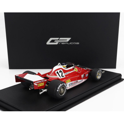 GP REPLICAS FERRARI F1  312T2B TEAM SCUDERIA FERRARI SPA SEFAC N 12 WINNER BRAZILIAN GP (with pilot figure) 1977 CARLOS REUTEMAN