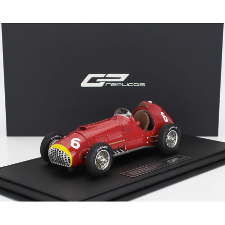 GP REPLICAS FERRARI F1  375 N 6 2nd ITALY MONZA GP 1951 JOSE FROLIAN GONZALEZ - RED 1/18