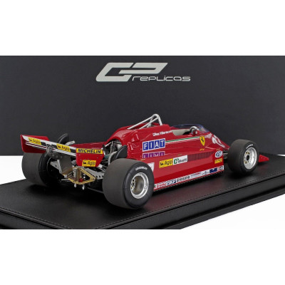 GP REPLICAS FERRARI F1  126CK N 27 WINNER MONACO GP 1981 GILLES VILLENEUVE - APRIBILE - WITH OPENINGS - DETTAGLIO MOTORE - ENGIN