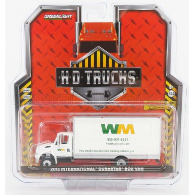 GREENLIGHT TRUCK DURASTAR TRUCK WASTE MANAGMENT 2013 - WHITE 1/64