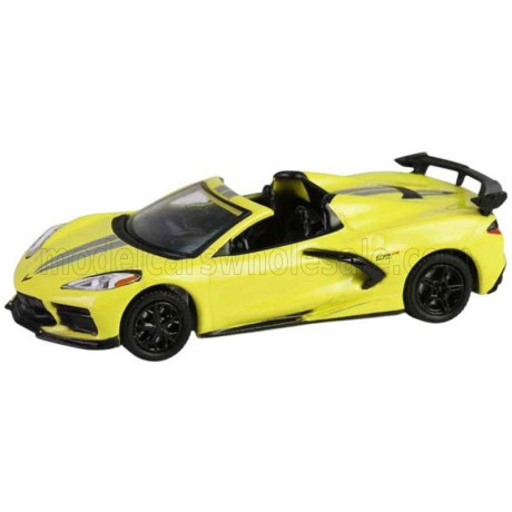 GREENLIGHT CHEVROLET CORVETTE C8.R SPIDER 2022 - YELLOW 1/64