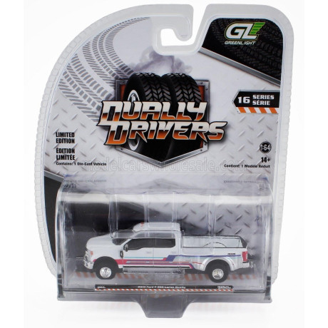 GREENLIGHT FORD USA F-350 PICK-UP 2019 - WHITE 1/64