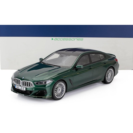 GT SPIRIT BMW 8-SERIES ALPINA B8 GRAN COUPE LCI (G16) 2023 - GREEN MET 1/18
