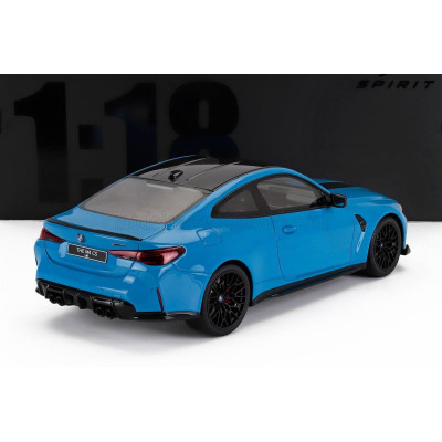 GT SPIRIT BMW 4-SERIES M4 CS M-SPORT 2024 - RIVIERA BLUE 1/18