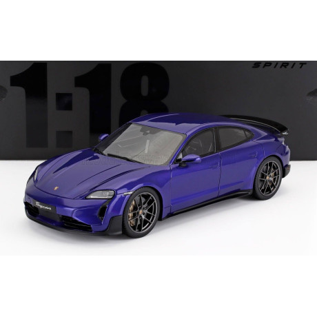 GT SPIRIT PORSCHE TAYCAN TURBO 2023 - PURPLE 1/18
