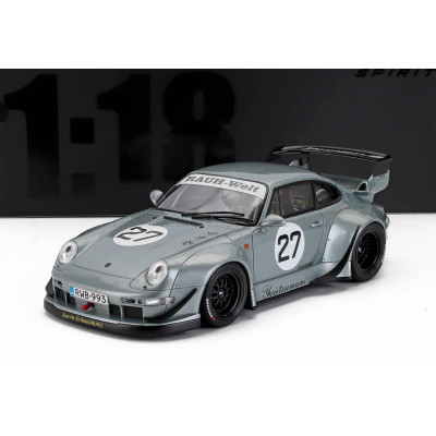 GT SPIRIT PORSCHE 911 993 RWB LIBERTY WALK N 27 YUIITSU MUNI 2024 - GREY 1/18