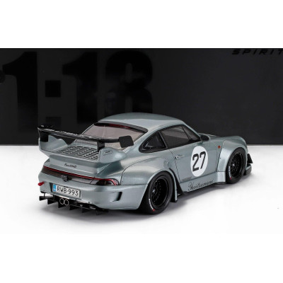 GT SPIRIT PORSCHE 911 993 RWB LIBERTY WALK N 27 YUIITSU MUNI 2024 - GREY 1/18