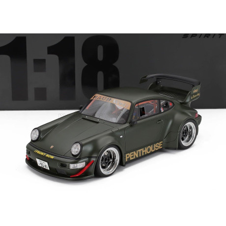 GT SPIRIT PORSCHE 911 964 RWB PENTHOUSE COUPE 2008 - GREEN 1/18