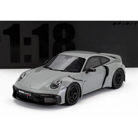 GT SPIRIT PORSCHE 911 992 COUPE BRABUS 900 ROCKET-R 2023 - NARDO GREY 1/18