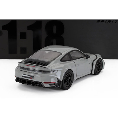 GT SPIRIT PORSCHE 911 992 COUPE BRABUS 900 ROCKET-R 2023 - NARDO GREY 1/18