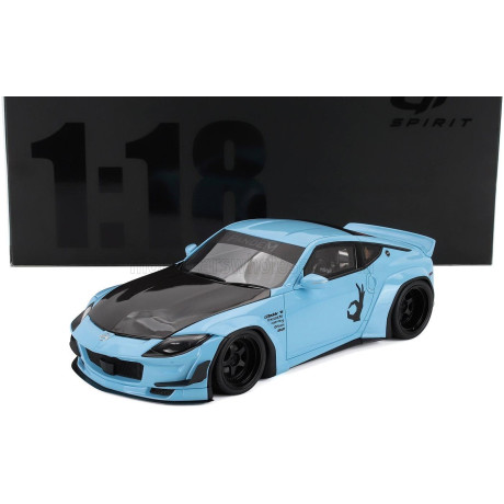 GT SPIRIT NISSAN FAIRLADY Z (Z35) COUPE 2025 - CHINA BLUE BLACK 1/18